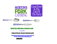 Tablet Screenshot of mortonsforkcatering.com